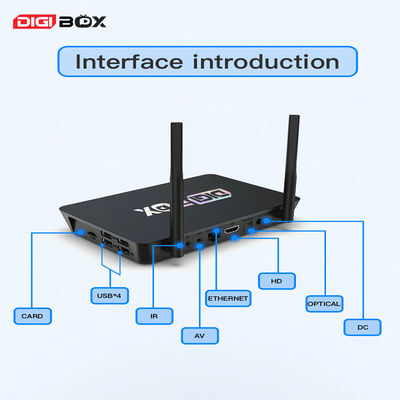 Digibox Wi-Fi 64 GB Speicher Android Smart TV Box im besten Fall