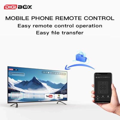 Digibox D3 Plus Sprachsteuerung Digibox Android Smart TV Box 4GB WiFi Bluetooth