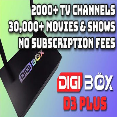 DC 5V / 2A 1080p Beste 4K Streaming-Gerät Bluetooth Digibox Fernsehbox