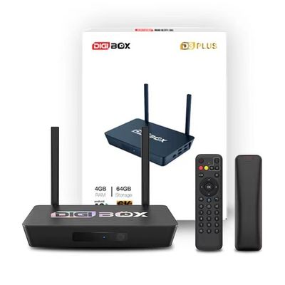 Digibox 2.4G 5.8G Android TV 4K Streaming Gerät unterstützt WiFi 6