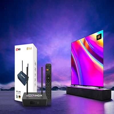 Digibox H.265 Smart Wi-Fi Streaming Geräte für TV Sprachsteuerung