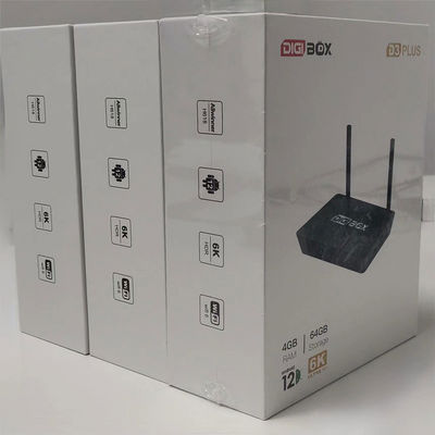 Lokale Kanäle Streaming-Dienste 64GB TV Box Bluetooth Cortex A53