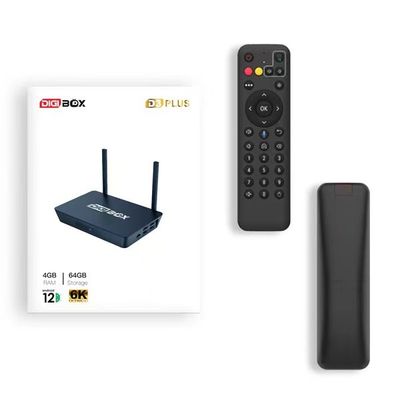 Sprachsteuerung TV Box 4GB RAM Fernbedienung Digibox Smart